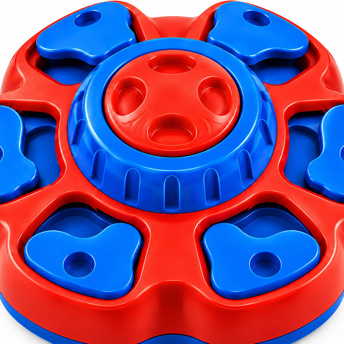 Interactive Treat-Dispensing Dog Puzzle Toy