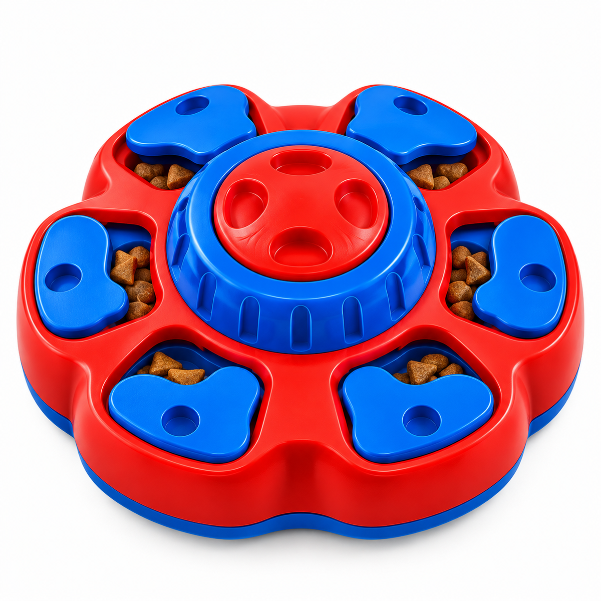 Interactive Treat-Dispensing Dog Puzzle Toy