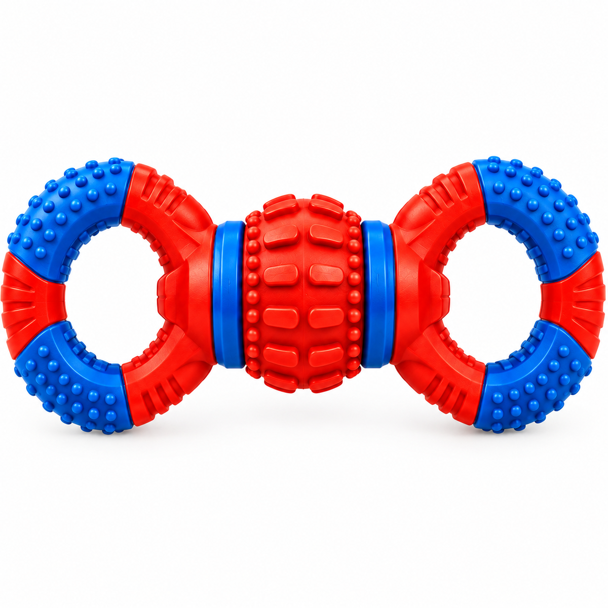 Durable Rubber Tug & Chew Dog Toy