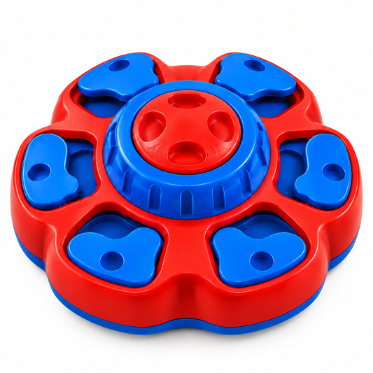 Interactive Treat-Dispensing Dog Puzzle Toy