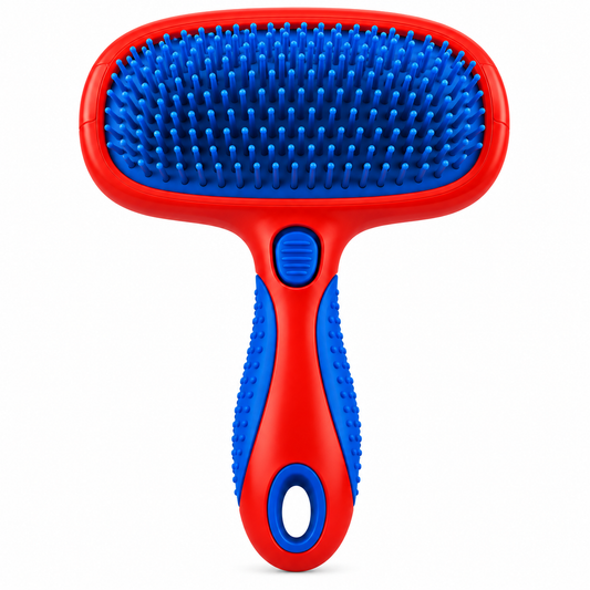 Soft Bristle Grooming Brush for Dogs