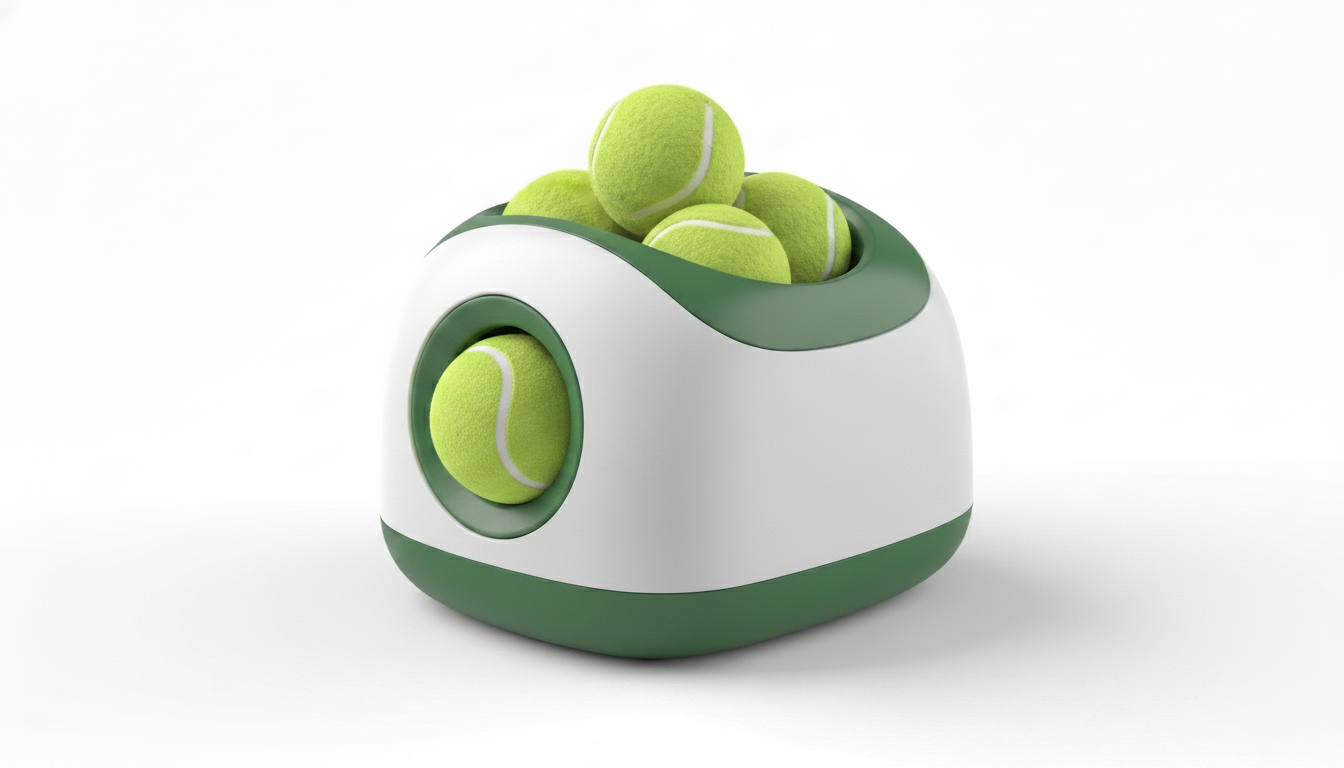 Automatic Dog Ball Launcher, Interactive Fetch Machine with Adjustable Distance - Image 6